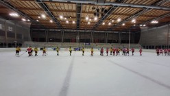 Hokejové derby mezí Městem Proseč a obcí Příluka